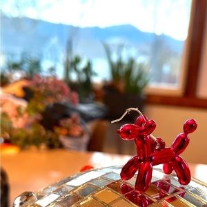 BALLOON DOG EARRINGS